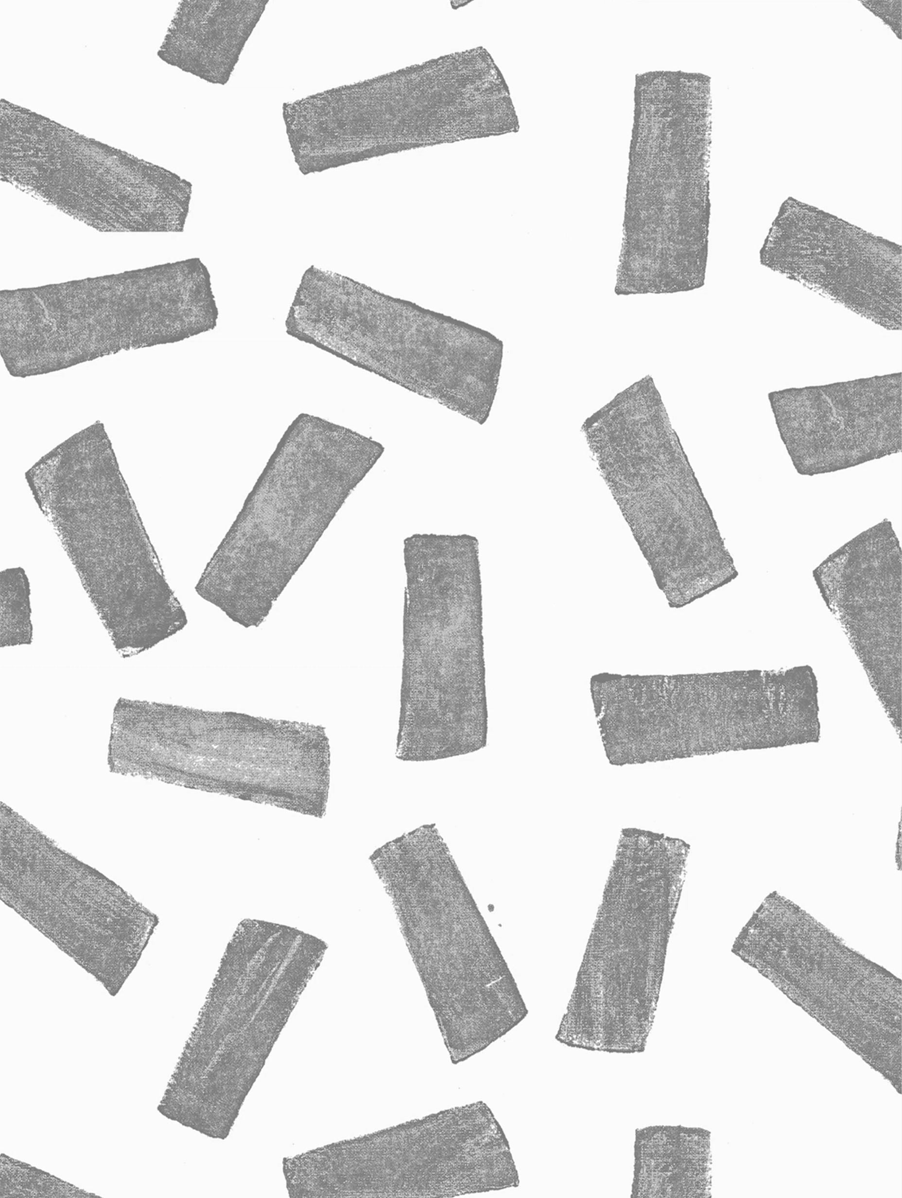 Grey Rectangle Pattern Poster