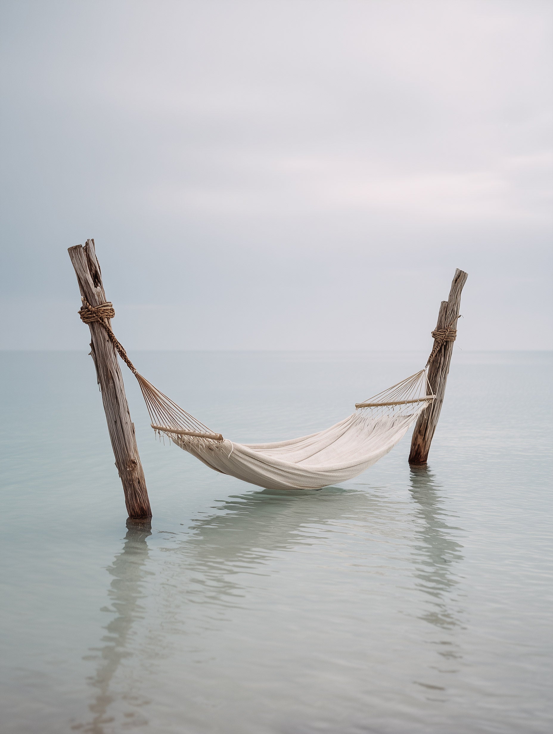 Hammock on Sea Ocean Wall Art