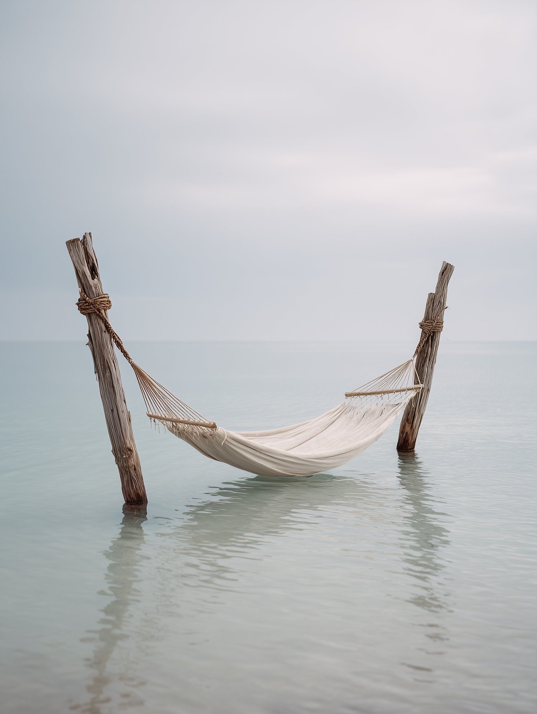 Hammock on Sea Ocean Wall Art