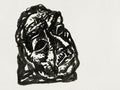 Head of a Man Looking Upwards to the Right Leo Gestel Art Print