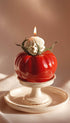 Heirloom Tomato-Shaped Candle Kitchen Artwork