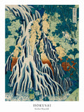 Kirifuri Waterfall at Kurokami Mountain - Hokusai