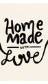 Home Made with Love Typography Poster