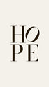 Hope Minimal Poster
