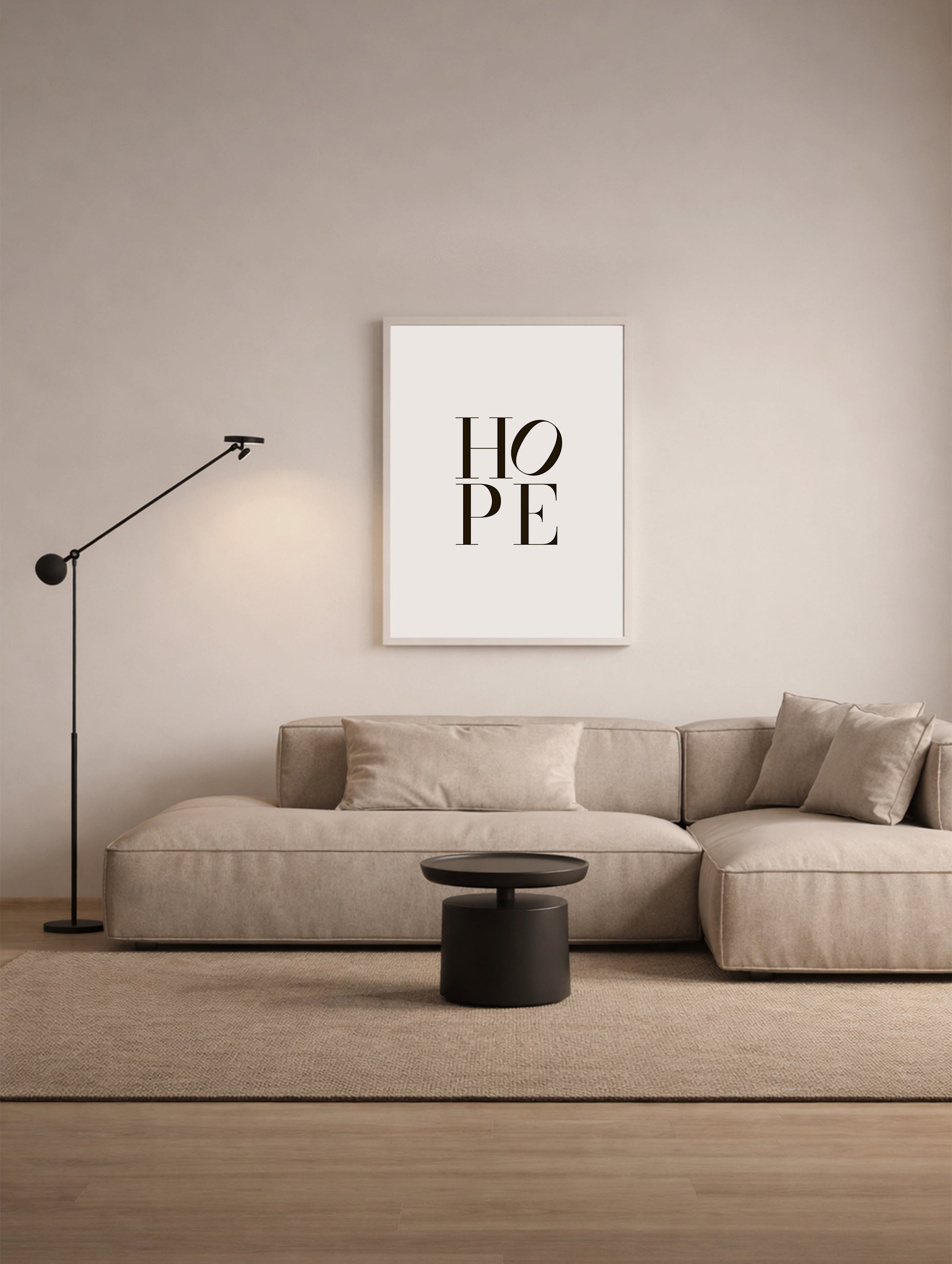Hope Minimal Poster Mockup