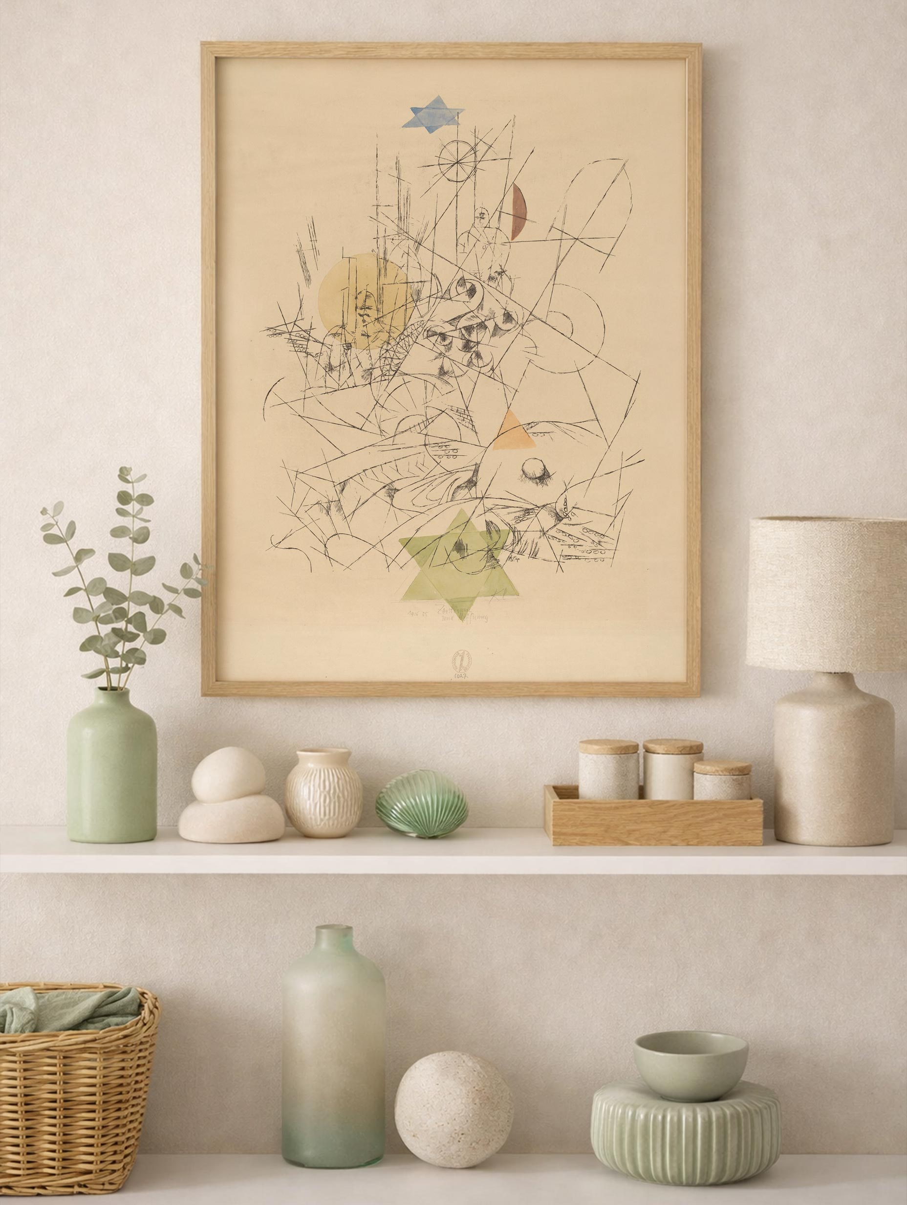 Hope and Destruction Paul Klee Art Mockup