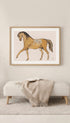Horse Drawing Johannes Tavenraat Animal Art Print Mockup