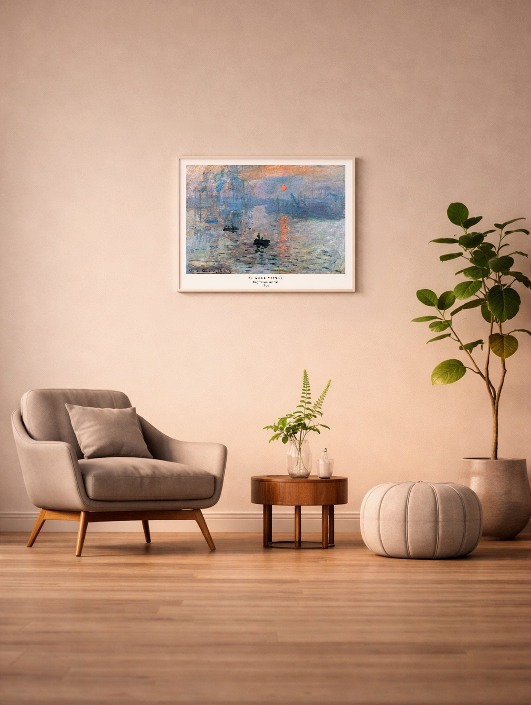 Impression, Sunrise Claude Monet Art Print