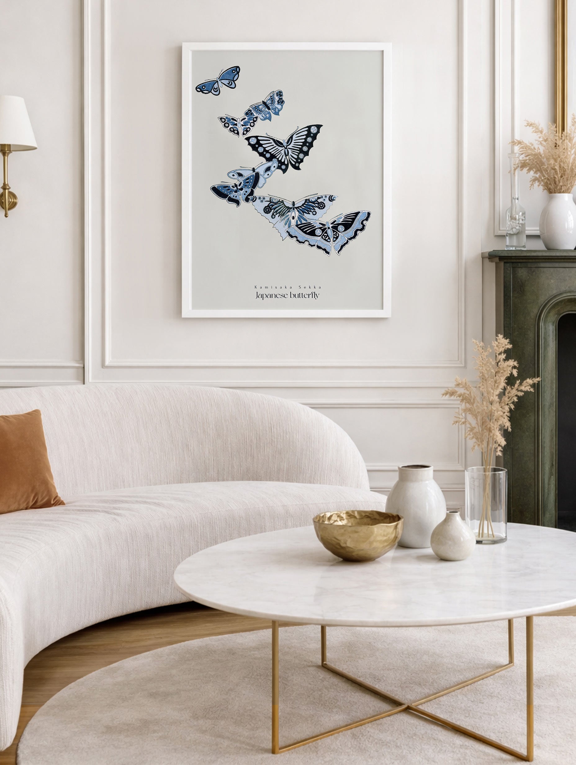 Japanese Butterfly No.3 - Kamisaka Sekka Mockup