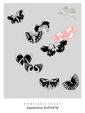 Japanese Butterfly Kamisaka Sekka Art Print
