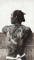 Japanese Man with Tattoos Kusakabe Kimbei Art Print