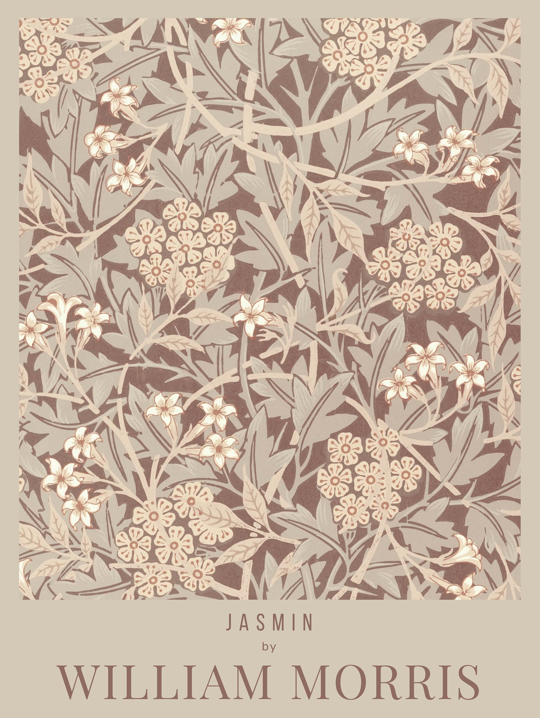 Jasmine William Morris Art Print No 2