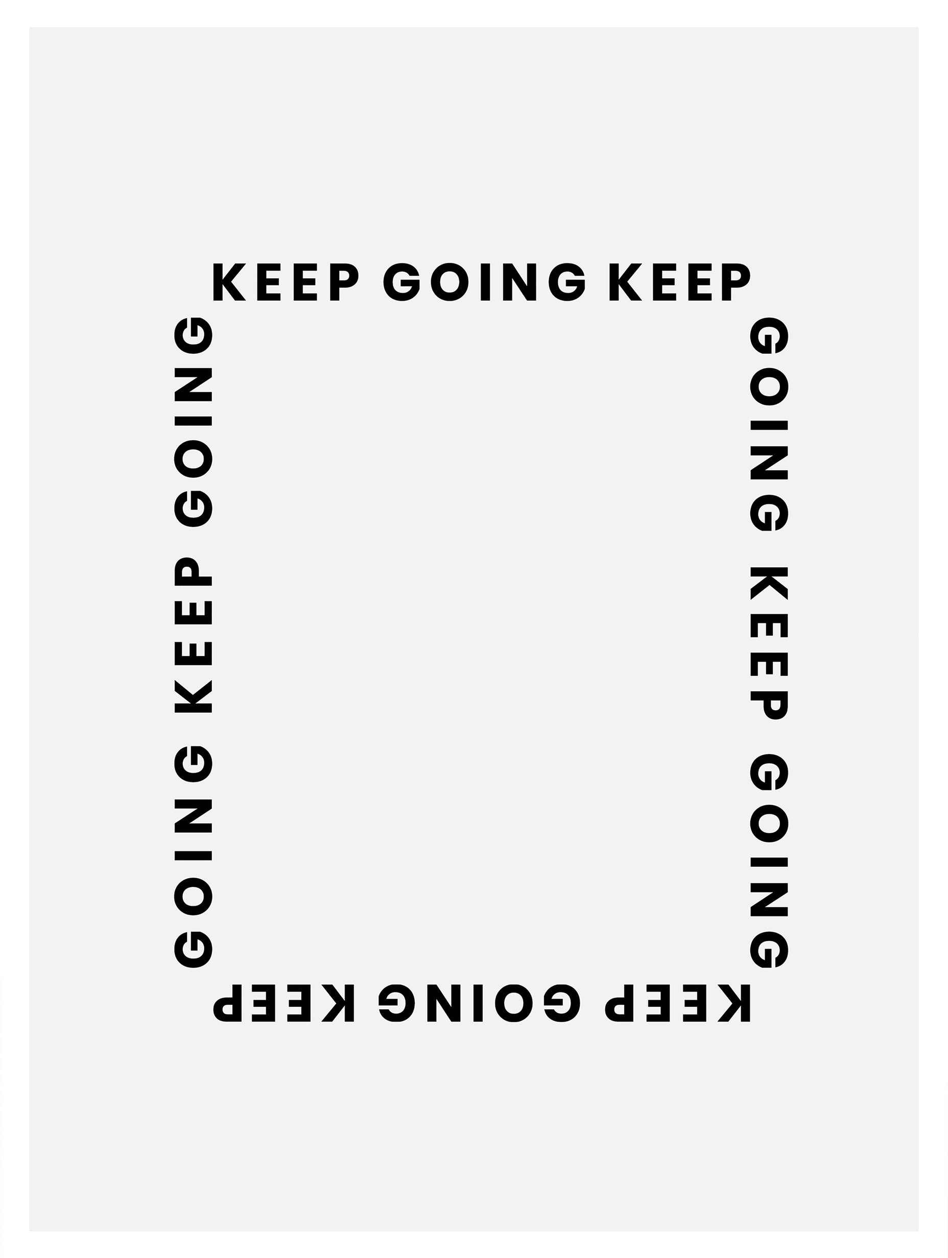Keep Going Poster