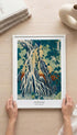 Kirifuri Waterfall at Kurokami Mountain - Hokusai Mockup
