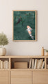 Koi Fish Animal Art Print Mockup
