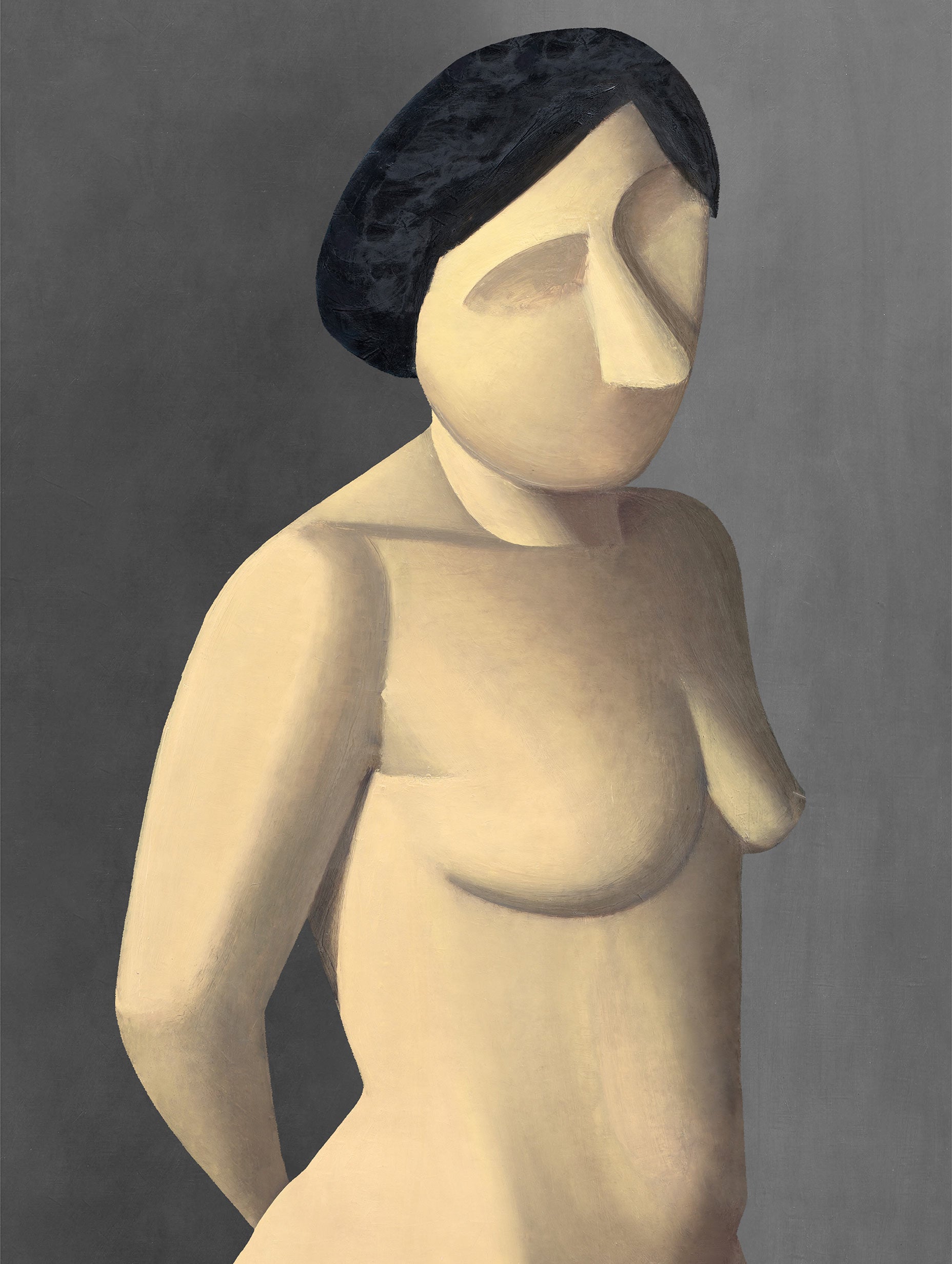 Kvindelig Model Vilhelm Lundstrøm Art Print