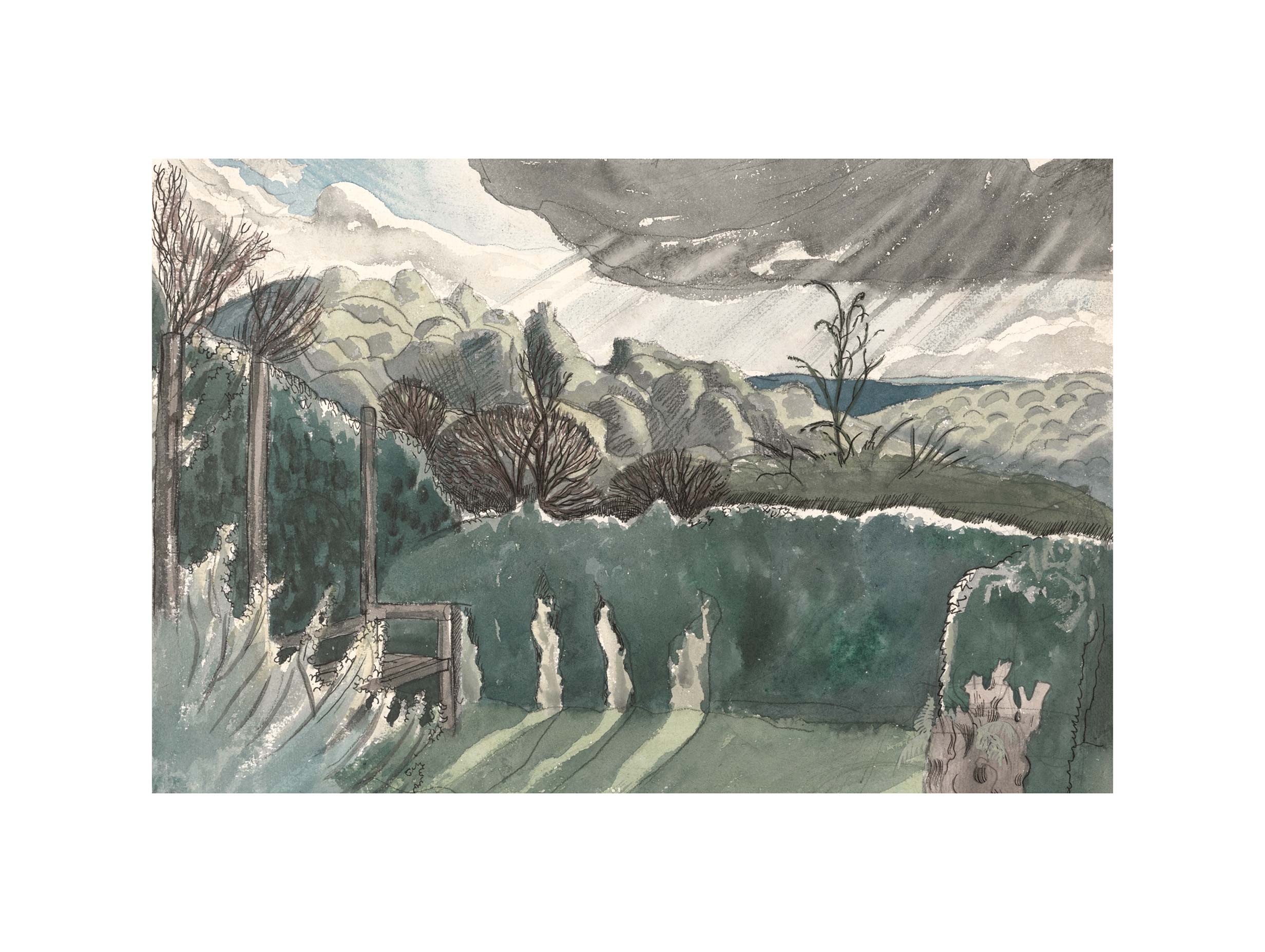 Landscape - Paul Nash Art Print