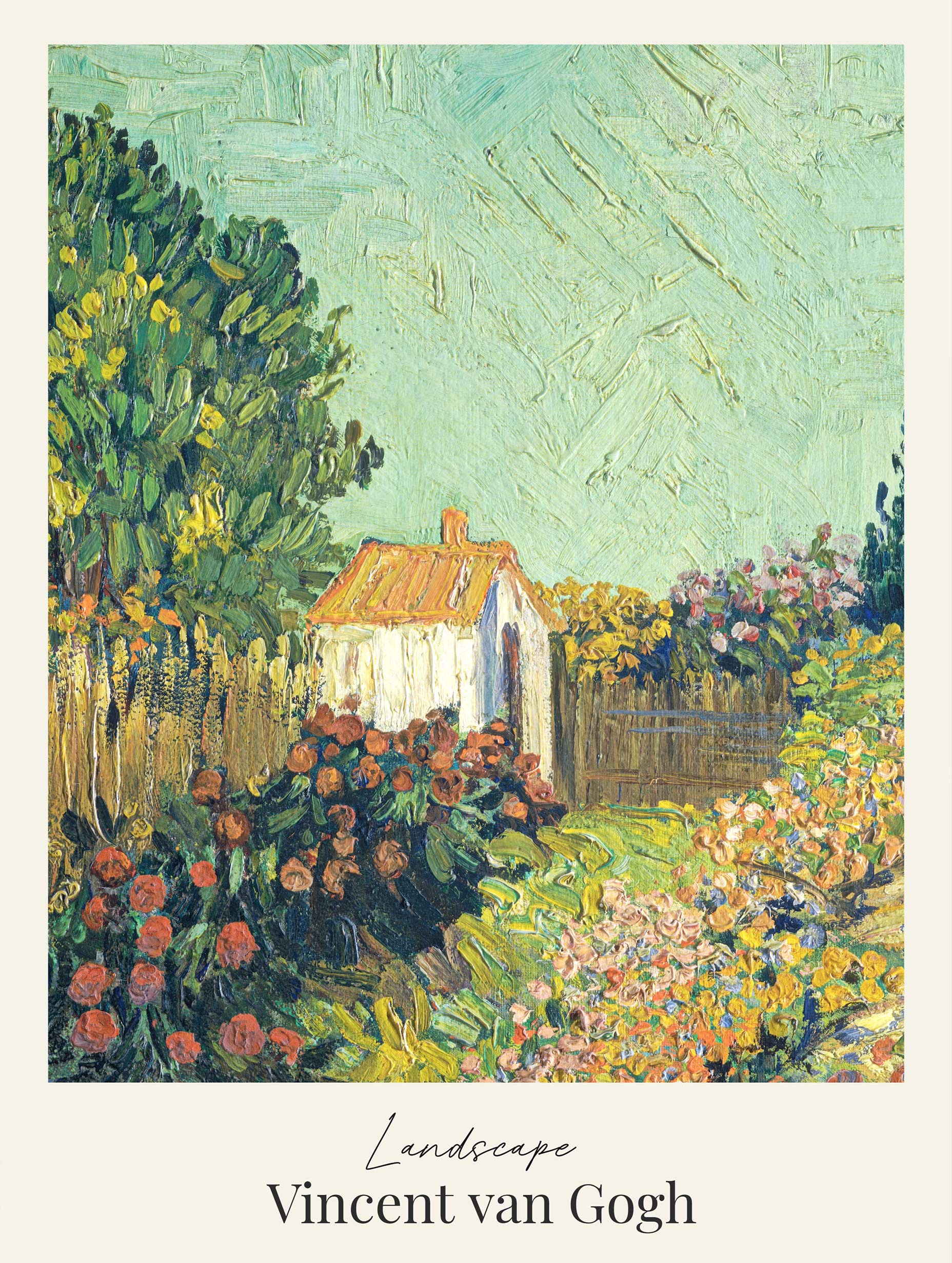 Landscape - Van Gogh Art Print