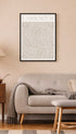 Larkspur William Morris Art Print Mockup