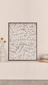 Leaf Pattern - William Morris Poster No 2 Art Print Mockup