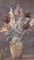 Lervase med tulipaner og andre blomster - Karl Schou