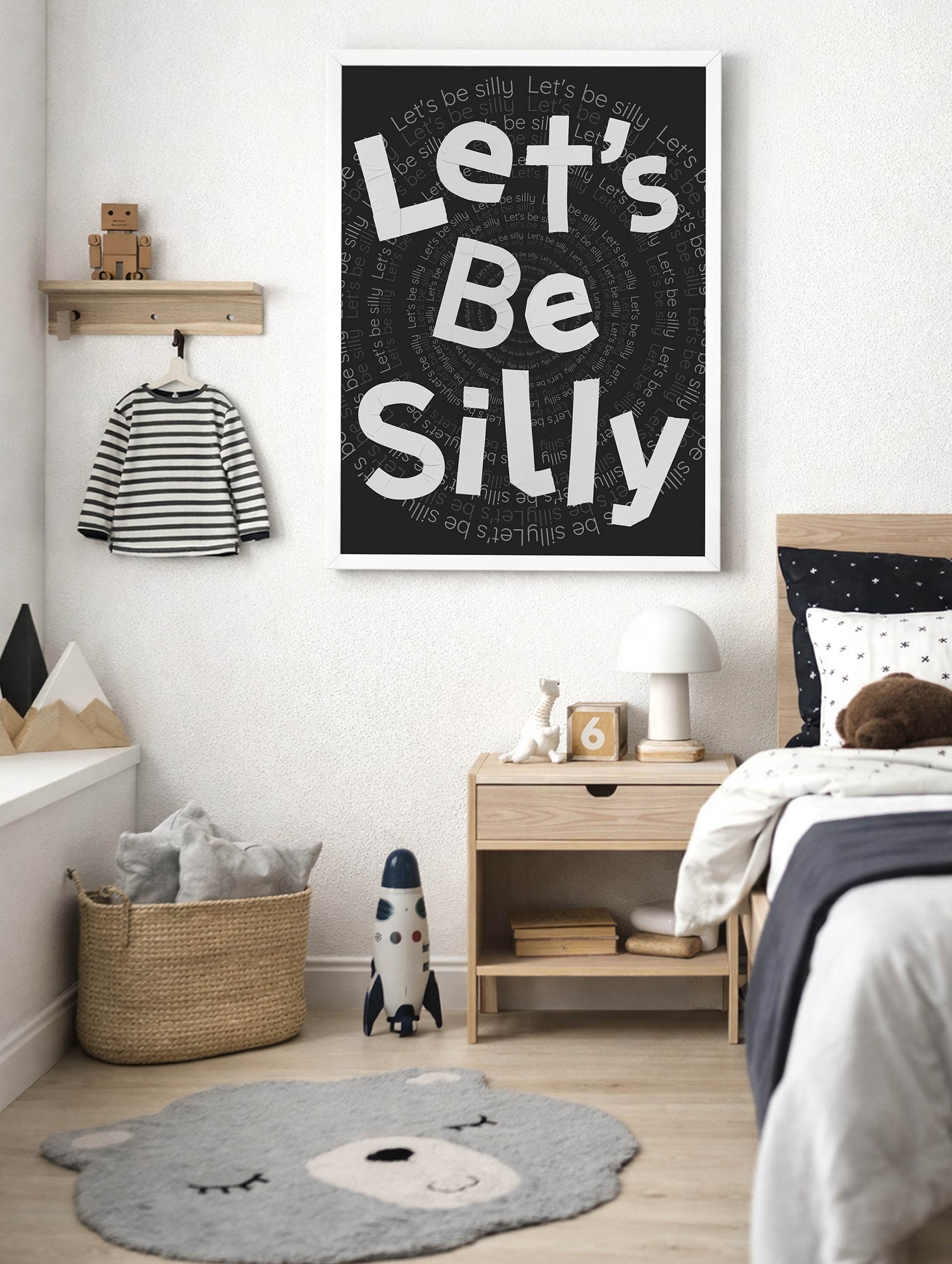 Let’s Be Silly Typography Mockup