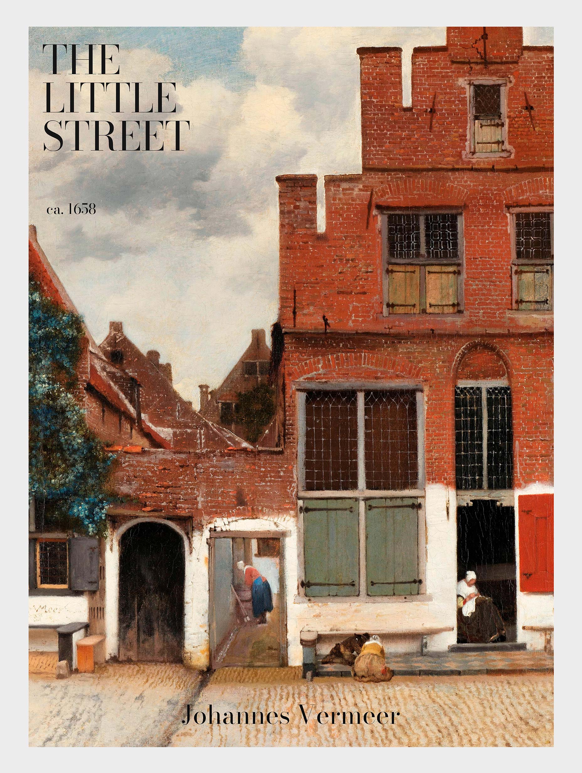 The Little Street Johannes Vermeer Art Print
