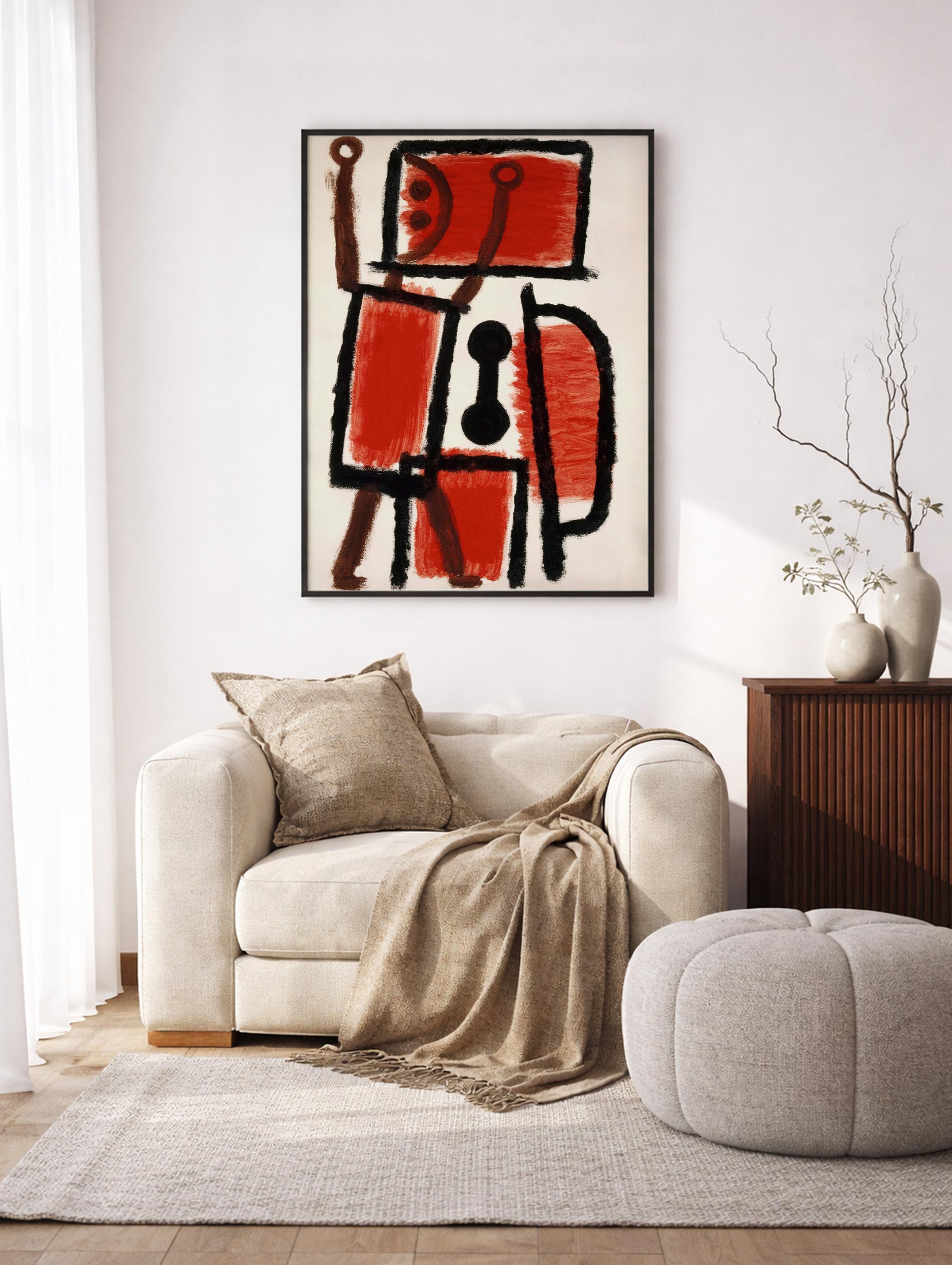 Locksmith Paul Klee Art Mockup
