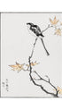 Long-tailed Tit & Maple Tree Numata Kashu Art Print