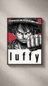 Luffy One Piece Poster Mockup
