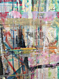 Mixed-Media Painting Abstract Art Print