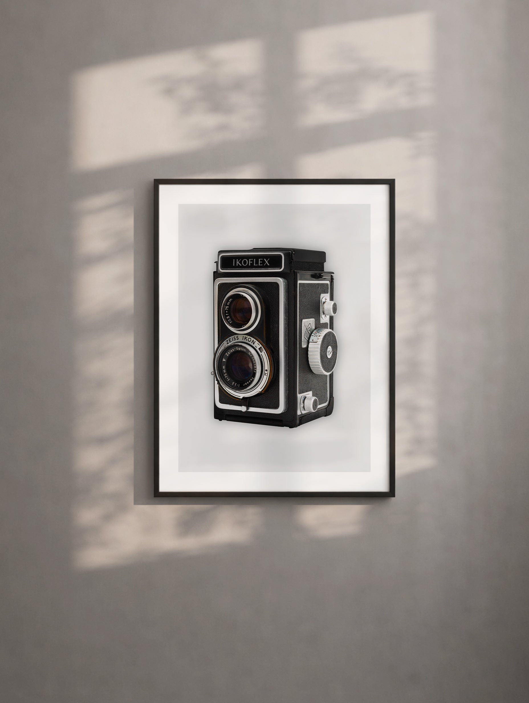 Zeiss Ikon Ikoflex vintageplakat