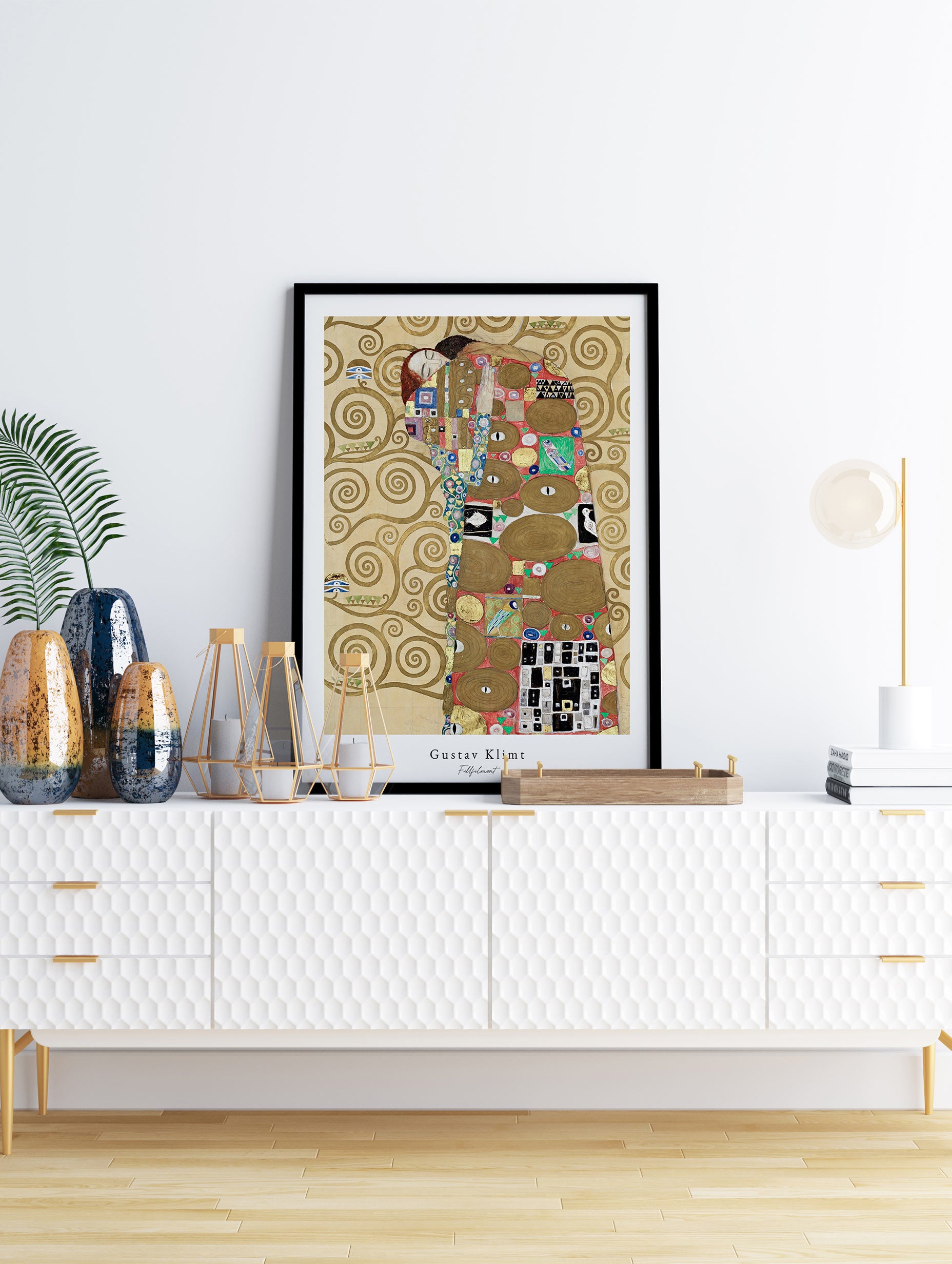 Fulfillment (The Embrace) - Gustav Klimt