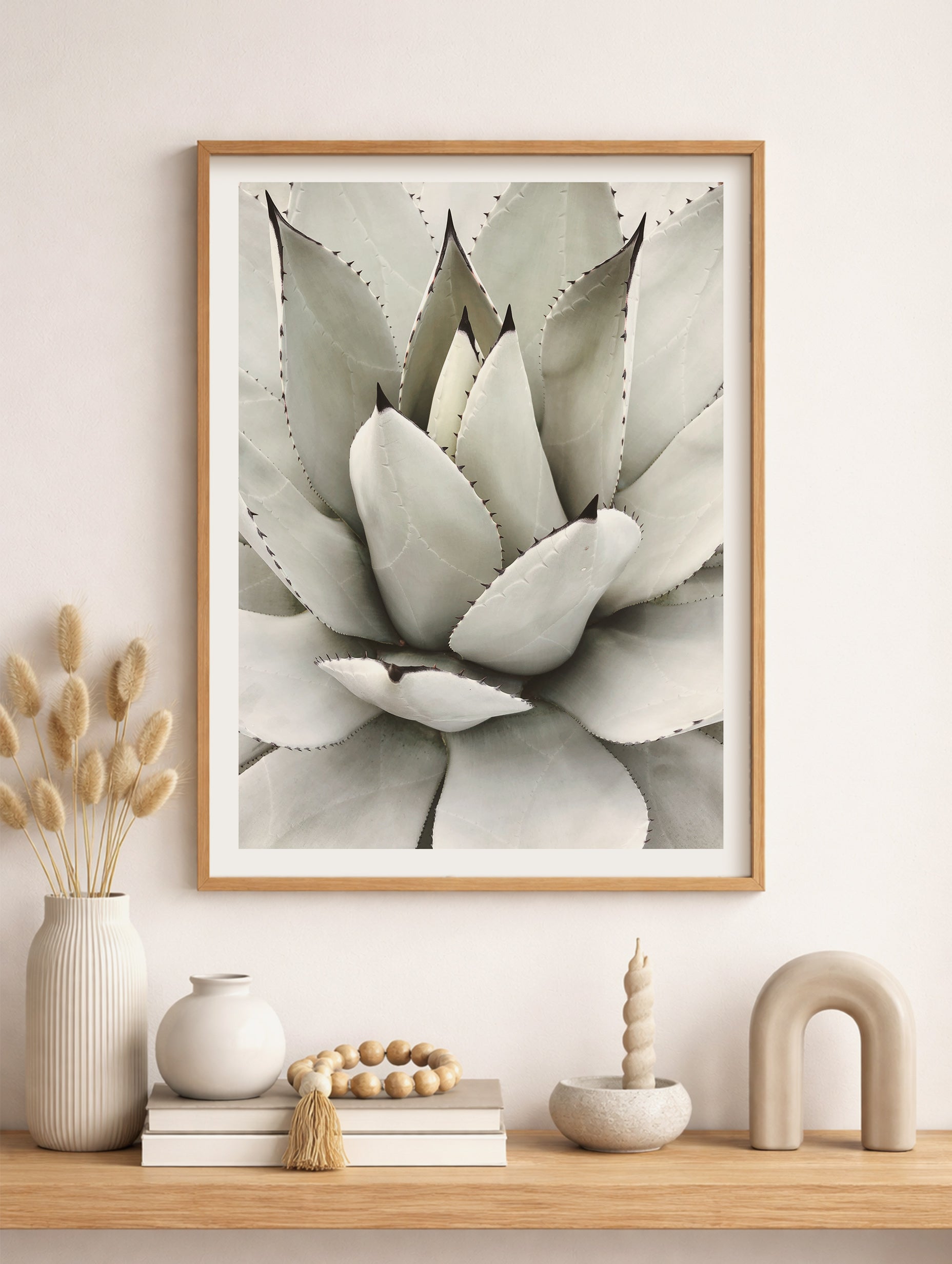 Agave Core Botanical Poster