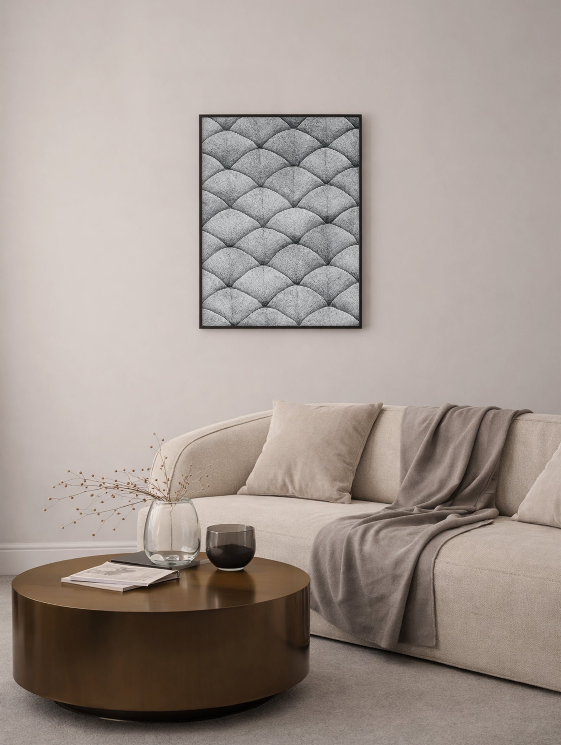 Kumano Palm Leaf Art Print