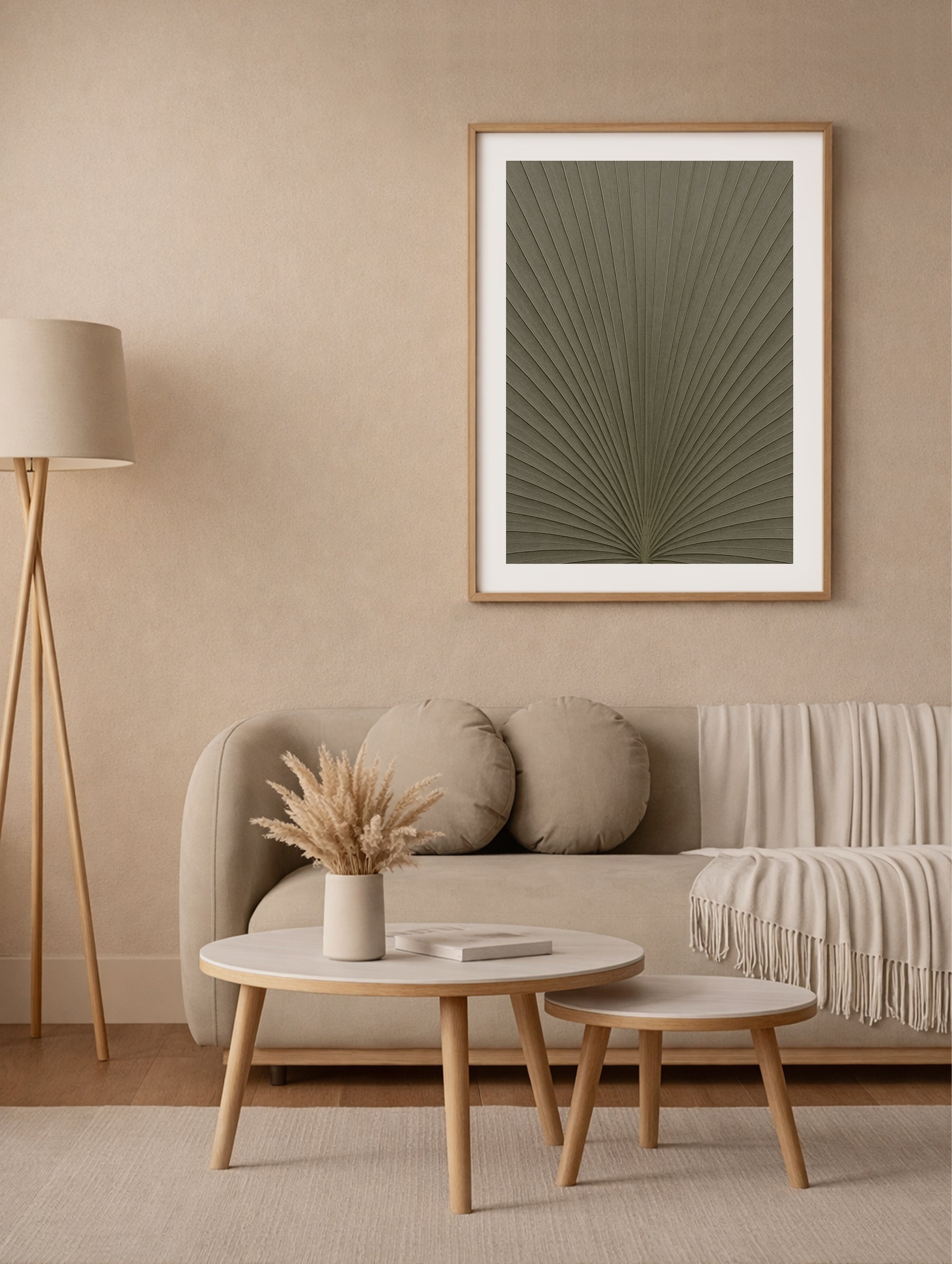 Casadeco Semiramis Leaf Art Print