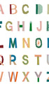 Kids Alphabet Poster