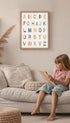 Kids Alphabet Poster Mockup