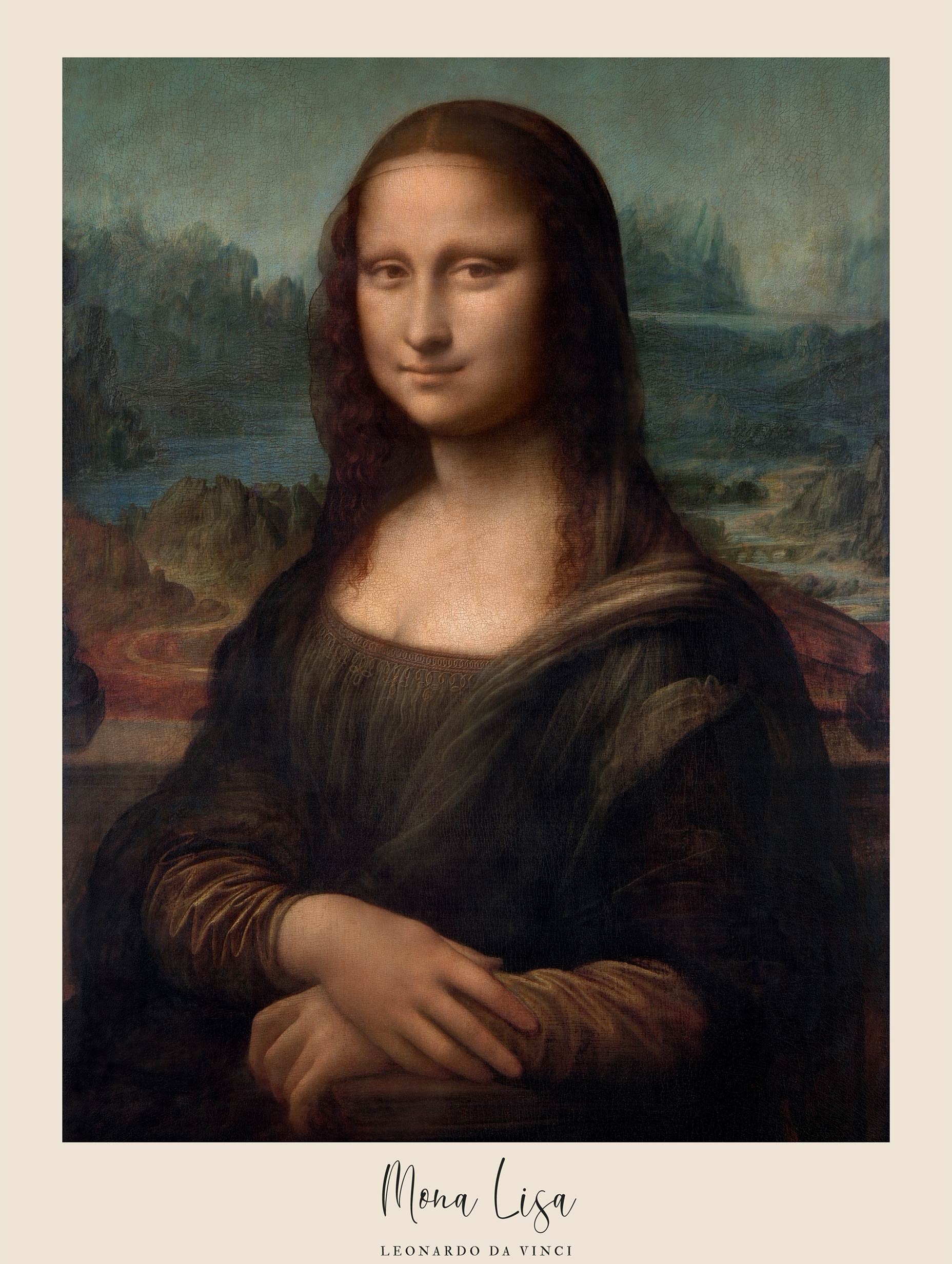 Mona Lisa - Leonardo Da Vinci Art Print