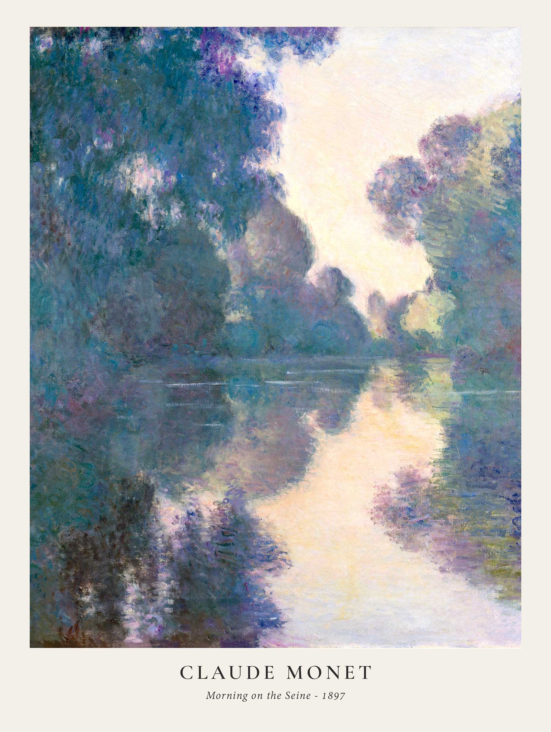 Morning on the Seine - Claude Monet