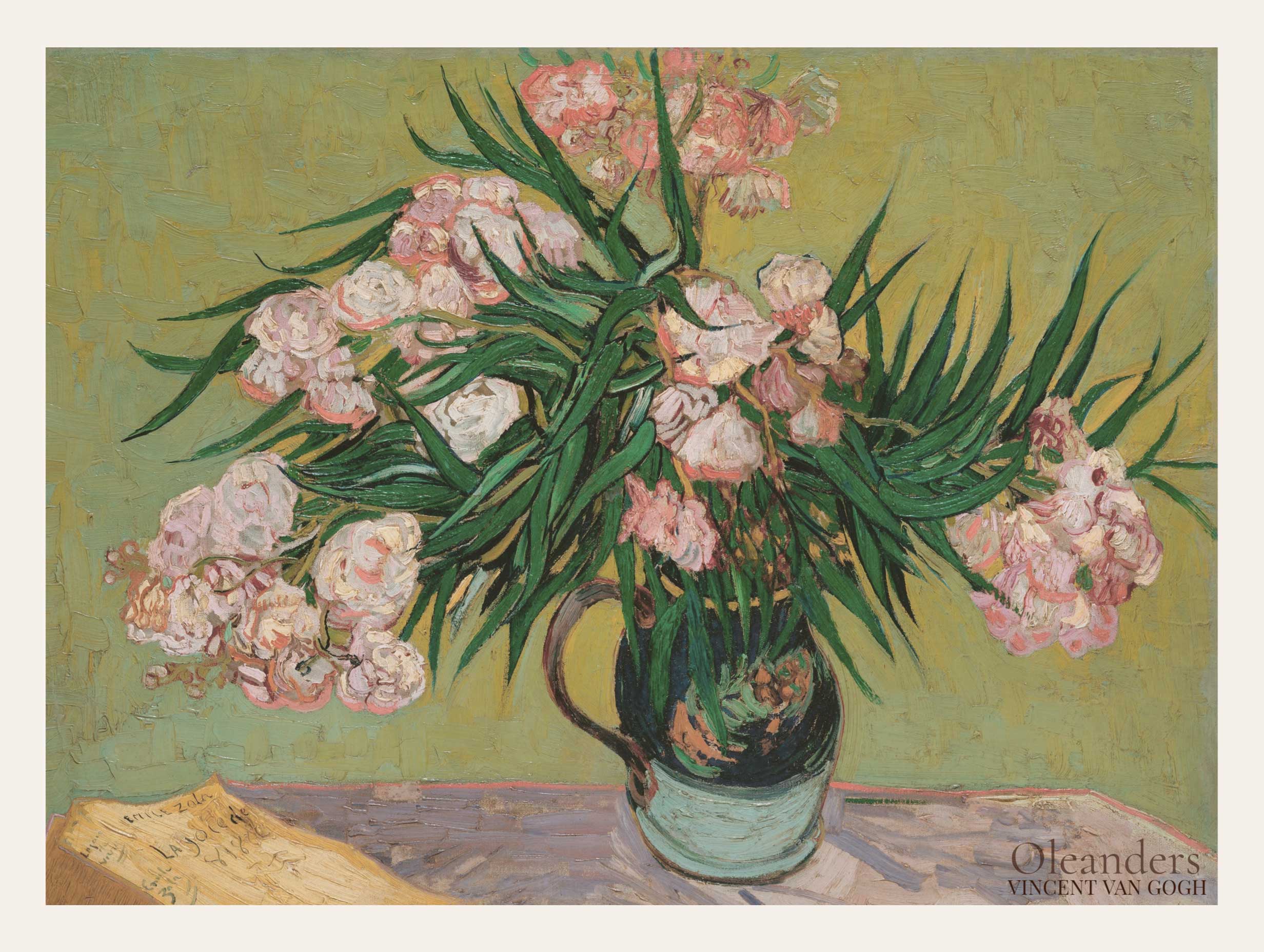 Oleanders Van Gogh Art Print No 2