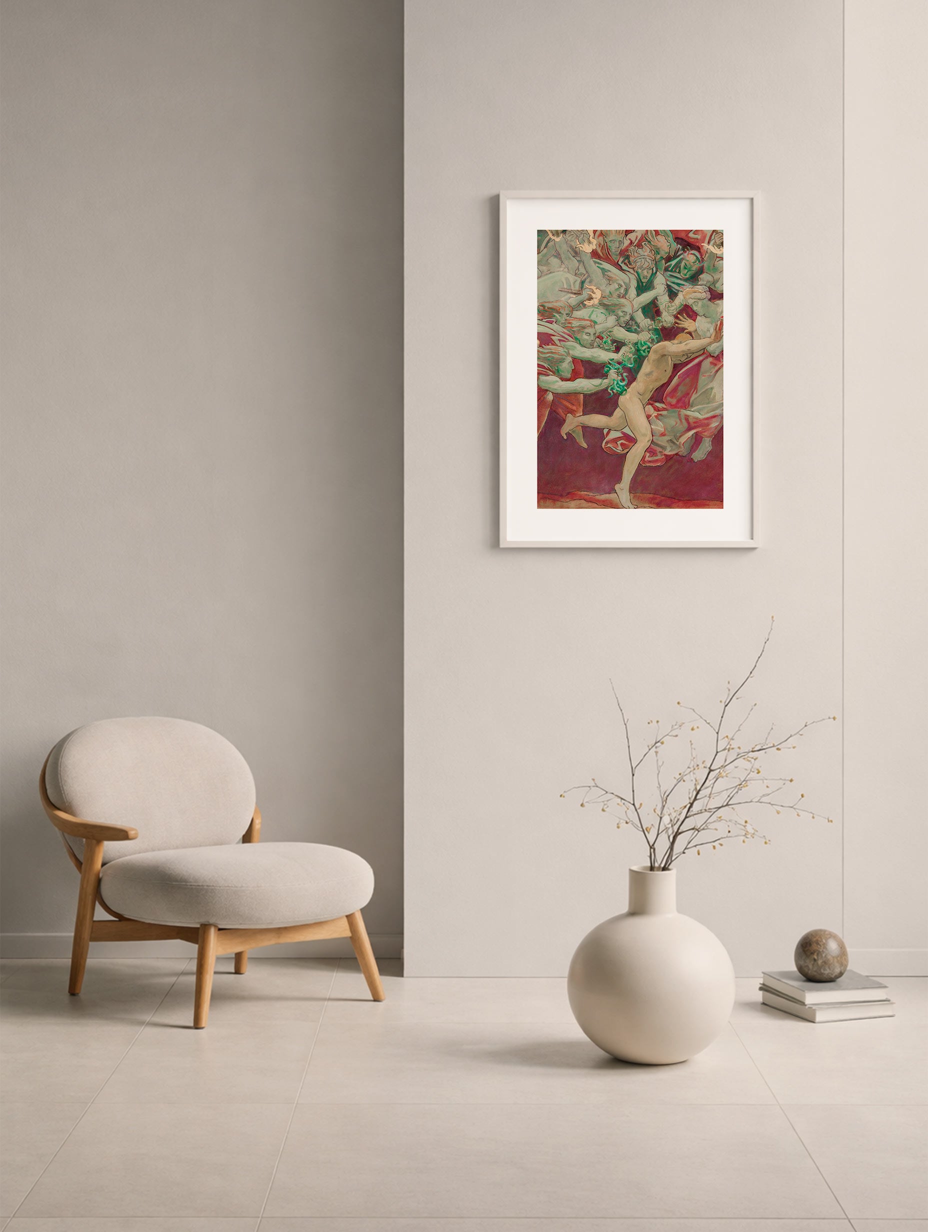 Orestes and the Furies John Singer Sargent Art Print