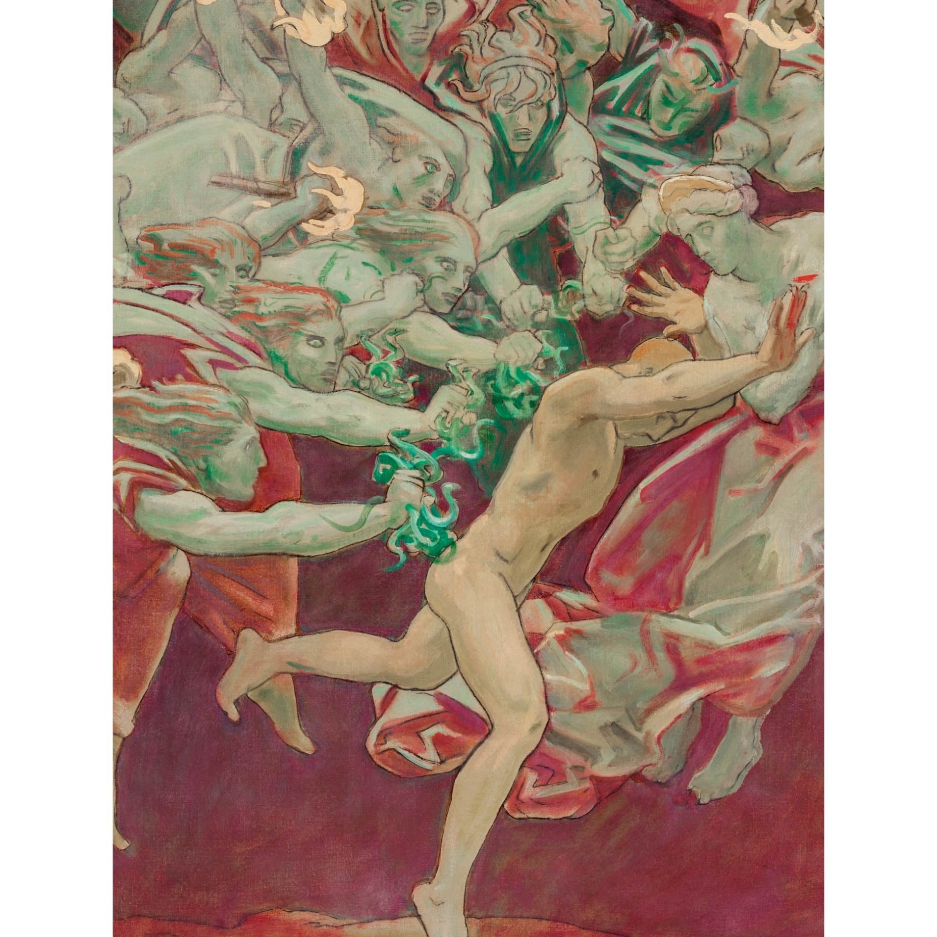 Orestes and the Furies John Singer Sargent Art Print
