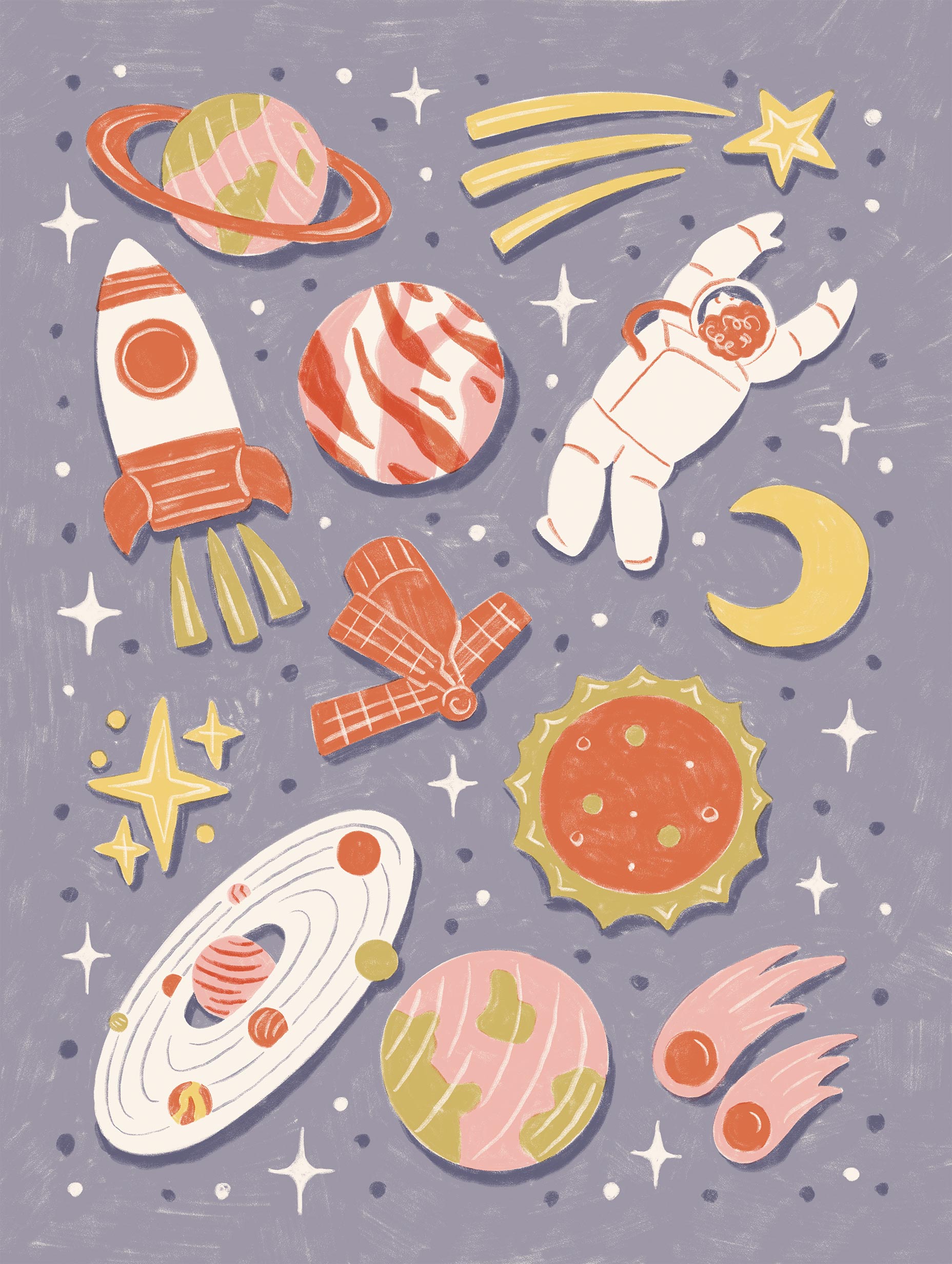 Lydia Greaves - Outer Space Poster