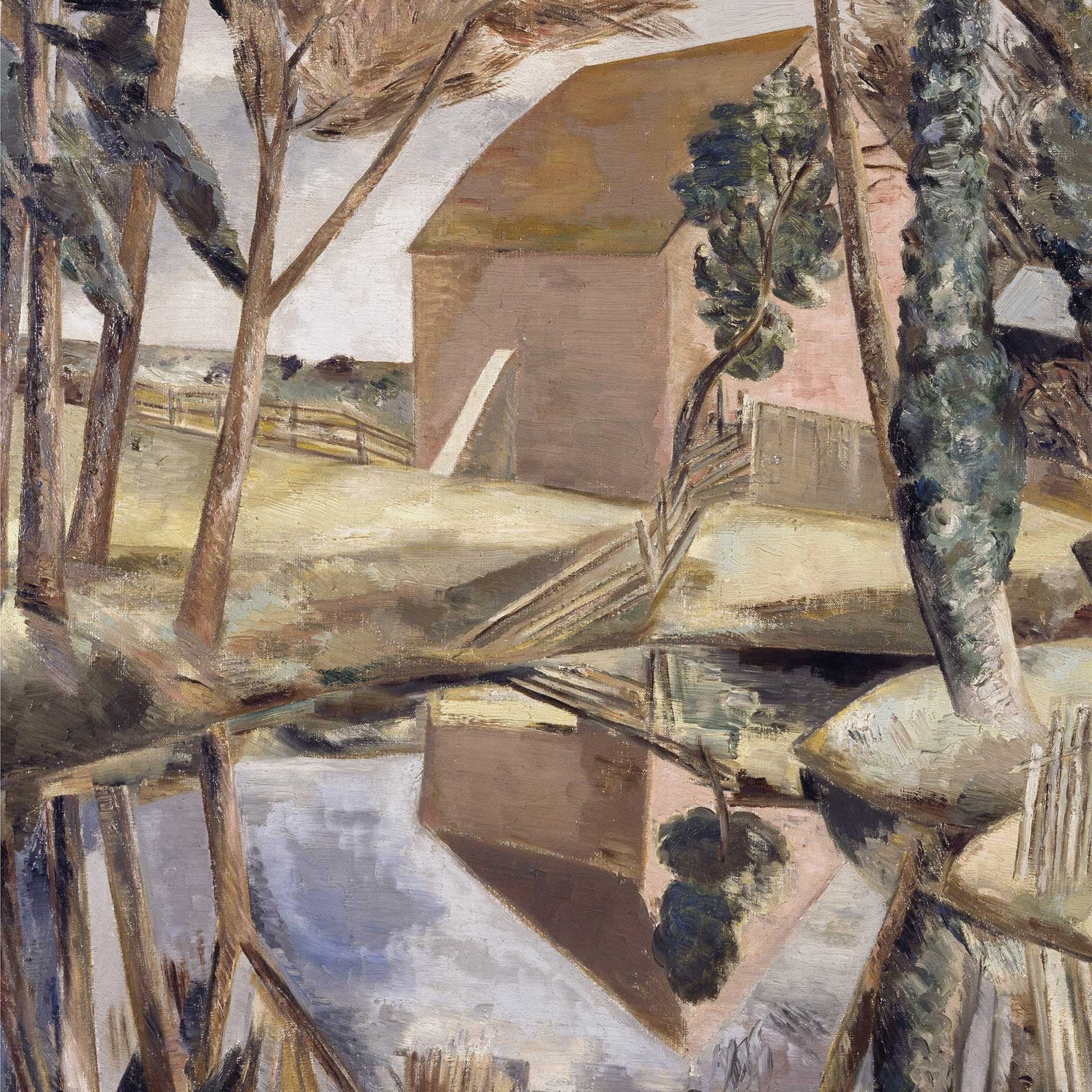 Oxenbridge Pond - Paul Nash Art Print