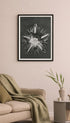 Parnassia palustris Karl Blossfeldt Art Print Mockup