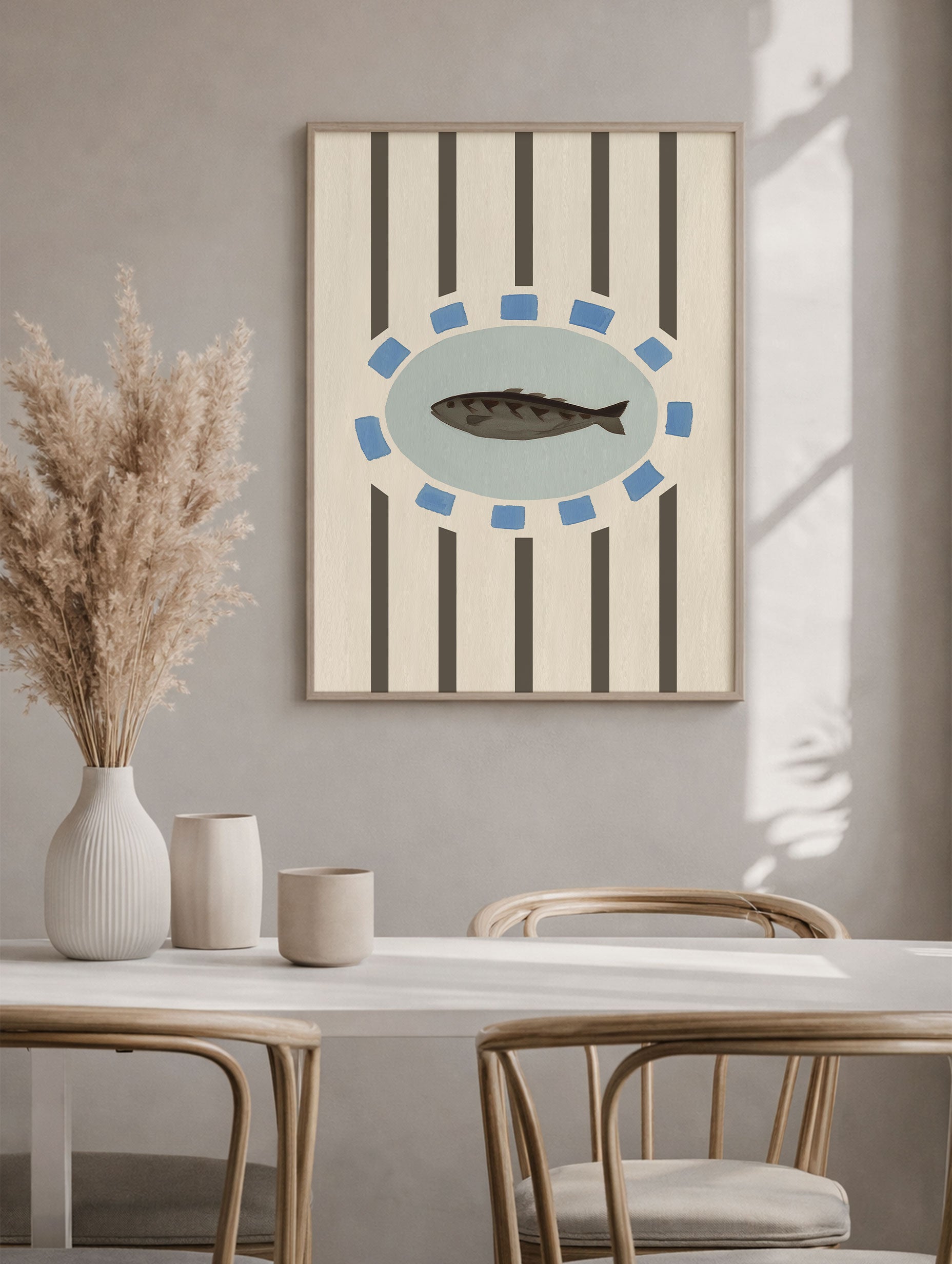 Pesce Isabelle Vandeplassche Art Print Animal Mockup