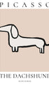 Picasso Dachshund Poster