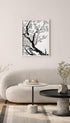 Plum Blossom Japanese Art Print Mockup