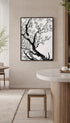 Plum Blossom Japanese Art Print Mockup